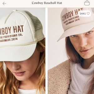 Free People Cowboy Hat Brand New